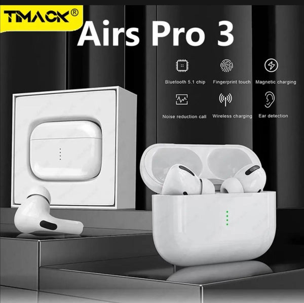 Noise-Cancelling Earbuds with Smart Touch - Bluetooth 5.3, White, 1 Pcs - Model 109030199902