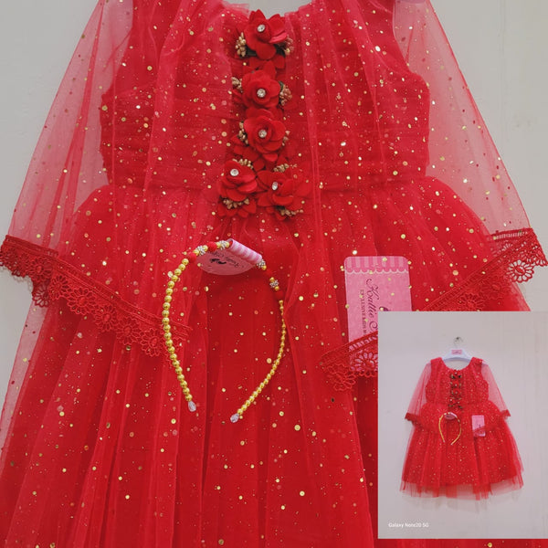 Cape style fancy fairy frock