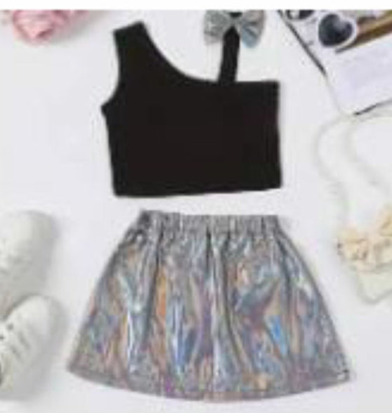 Trendy Girls' Two-Piece Set