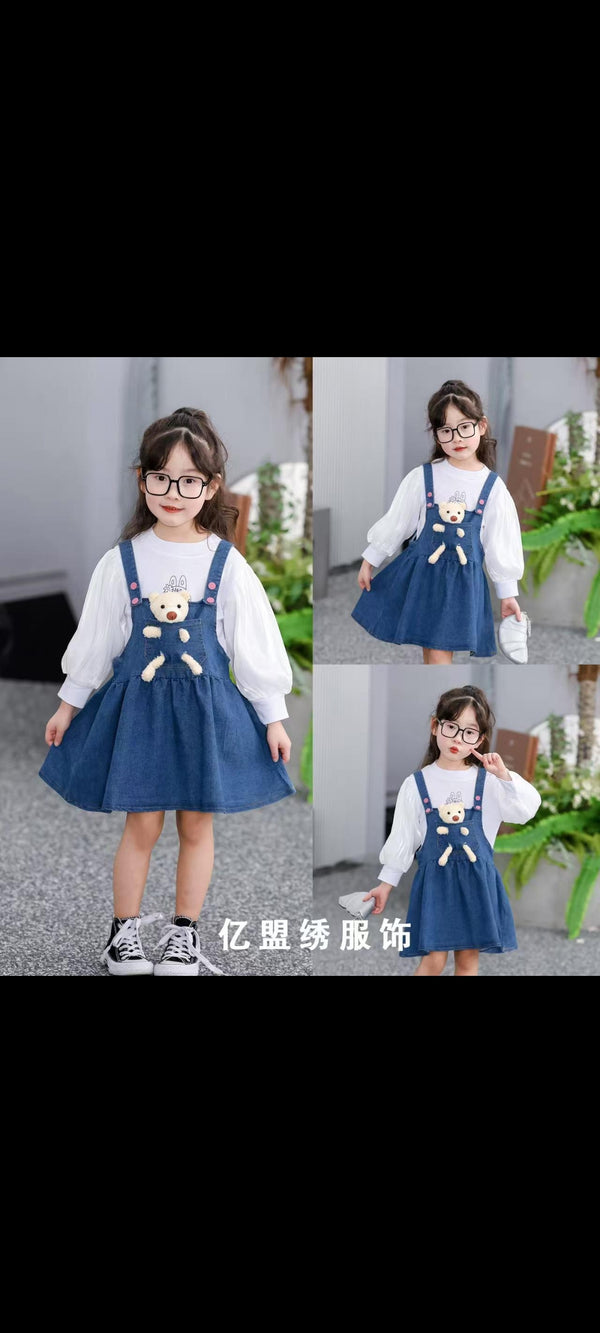 Cute denim frock